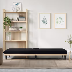 VidaXL 351865 canapé Noir