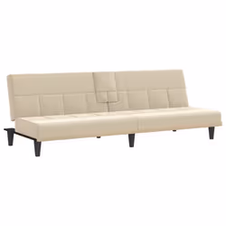 VidaXL 351866, Crème, mousse, Tissu, Plastique, Polywood, 2000 mm, 890 mm, 700 mm
