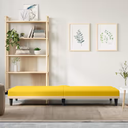VidaXL 351867 canapé Jaune