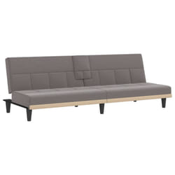 VidaXL 351868 canapé Taupe