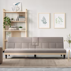 VidaXL 351868 canapé Taupe
