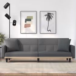 VidaXL 351876 canapé Gris