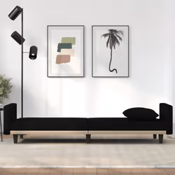 VidaXL 351877 canapé Noir