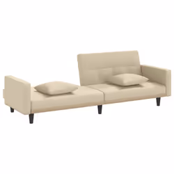 VidaXL 351878 canapé Crème - Vue supplémentaire 7