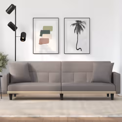 VidaXL 351880 canapé Taupe