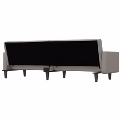 VidaXL 351880 canapé Taupe - Vue supplémentaire 6