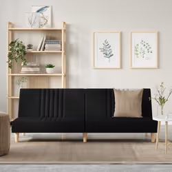 VidaXL 351883 canapé Noir