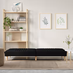 VidaXL 351883 canapé Noir