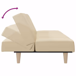 VidaXL 351884 canapé Crème - Vue supplémentaire 8