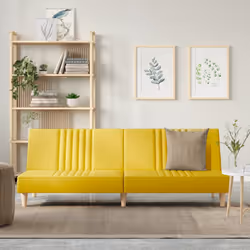 VidaXL 351885 canapé Jaune