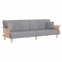 VidaXL 351887, Gris, mousse, Polyester, Polywood, 2240 mm, 890 mm, 700 mm