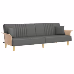 VidaXL 351888, Gris, mousse, Polyester, Polywood, 2240 mm, 890 mm, 700 mm
