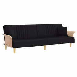VidaXL 351889, Noir, mousse, Polyester, Polywood, 2240 mm, 890 mm, 700 mm