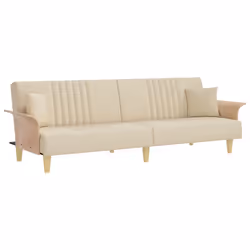 VidaXL 351890, Crème, mousse, Polyester, Polywood, 2240 mm, 890 mm, 700 mm
