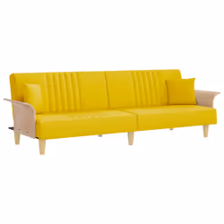VidaXL 351891, Jaune, mousse, Polyester, Polywood, 2240 mm, 890 mm, 700 mm
