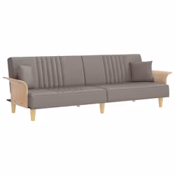 VidaXL 351892, Taupe, mousse, Polyester, Polywood, 2240 mm, 890 mm, 700 mm