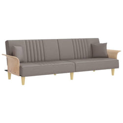 VidaXL 351892 canapé Taupe