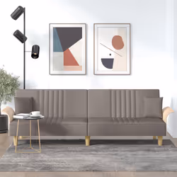VidaXL 351892 canapé Taupe