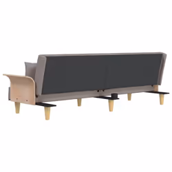 VidaXL 351892 canapé Taupe - Vue supplémentaire 6