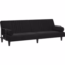 VidaXL 351898, Noir, mousse, Polyester, Polywood, 2050 mm, 890 mm, 700 mm