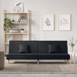 VidaXL 351902 canapé Noir