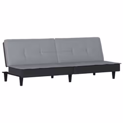 VidaXL 351913, Gris, mousse, Tissu, Simili-cuir, Polywood, 2000 mm, 890 mm, 700 mm
