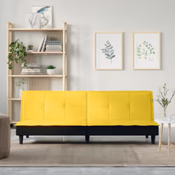 VidaXL 351917 canapé Jaune