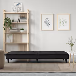 VidaXL 351924 canapé Noir