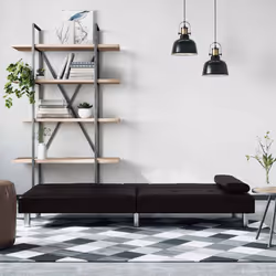 VidaXL 351926 canapé Noir
