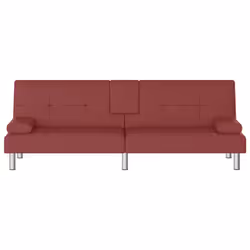 VidaXL 351930 canapé Rouge - Vue supplémentaire 4