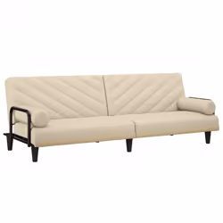 VidaXL 351934, Crème, mousse, Polyester, Polywood, 2050 mm, 890 mm, 700 mm
