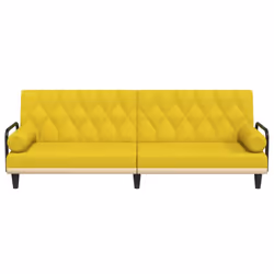 VidaXL 351941 canapé Jaune - Vue supplémentaire 4