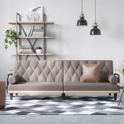 VidaXL 351942 canapé Taupe