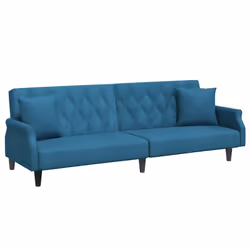 VidaXL 351943, Bleu, mousse, Polyester, Polywood, 2160 mm, 890 mm, 700 mm