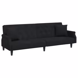 VidaXL 351948, Noir, mousse, Polyester, Polywood, 2160 mm, 890 mm, 700 mm