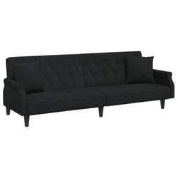 VidaXL 351948 canapé Noir