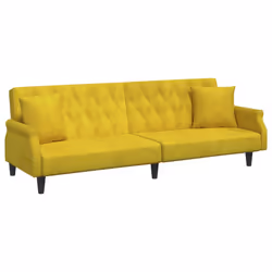 VidaXL 351949, Jaune, mousse, Polyester, Polywood, 2160 mm, 890 mm, 700 mm