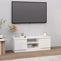 Description générale Ce meuble TV classique avec porte est un ajout pratique et esthétique à votre intérieur. Fabriqué en boi ...