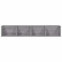 VidaXL 826618 étagères Bois Gris - Vue supplémentaire 4