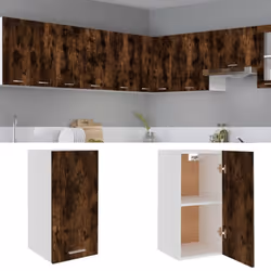 Cette armoire suspendue est destinée à optimiser l'espace de votre cuisine et à décorer votre maison ! Matériau durable : le  ...