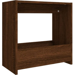 Vidaxl - Table d'appoint Chêne marron 50x26x50 cm Bois d'ingénierie