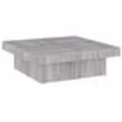 vidaXL Table basse Sonoma gris 90x90x28 cm Bois d'ingénierie