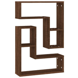 VidaXL 826643 étagères Bois Marron, Bois
