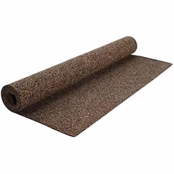 vidaXL Rouleau de liège en caoutchouc 100x200 cm 5 mm