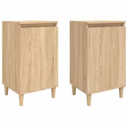 VidaXL 819635, Chêne, Bois, 400 mm, 350 mm, 700 mm, 2 pièce(s)