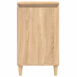 VidaXL 819635 Table de nuit et table de chevet Chêne - Vue supplémentaire 5