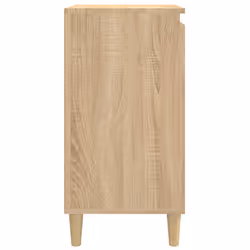 VidaXL 819635 Table de nuit et table de chevet Chêne - Vue supplémentaire 7