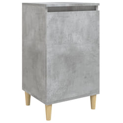 VidaXL 819636 Table de nuit et table de chevet Couleur du béton