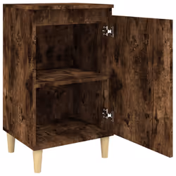 VidaXL 819639 Table de nuit et table de chevet Chêne - Vue supplémentaire 6