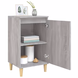 VidaXL 819640 Table de nuit et table de chevet Chêne - Vue supplémentaire 4